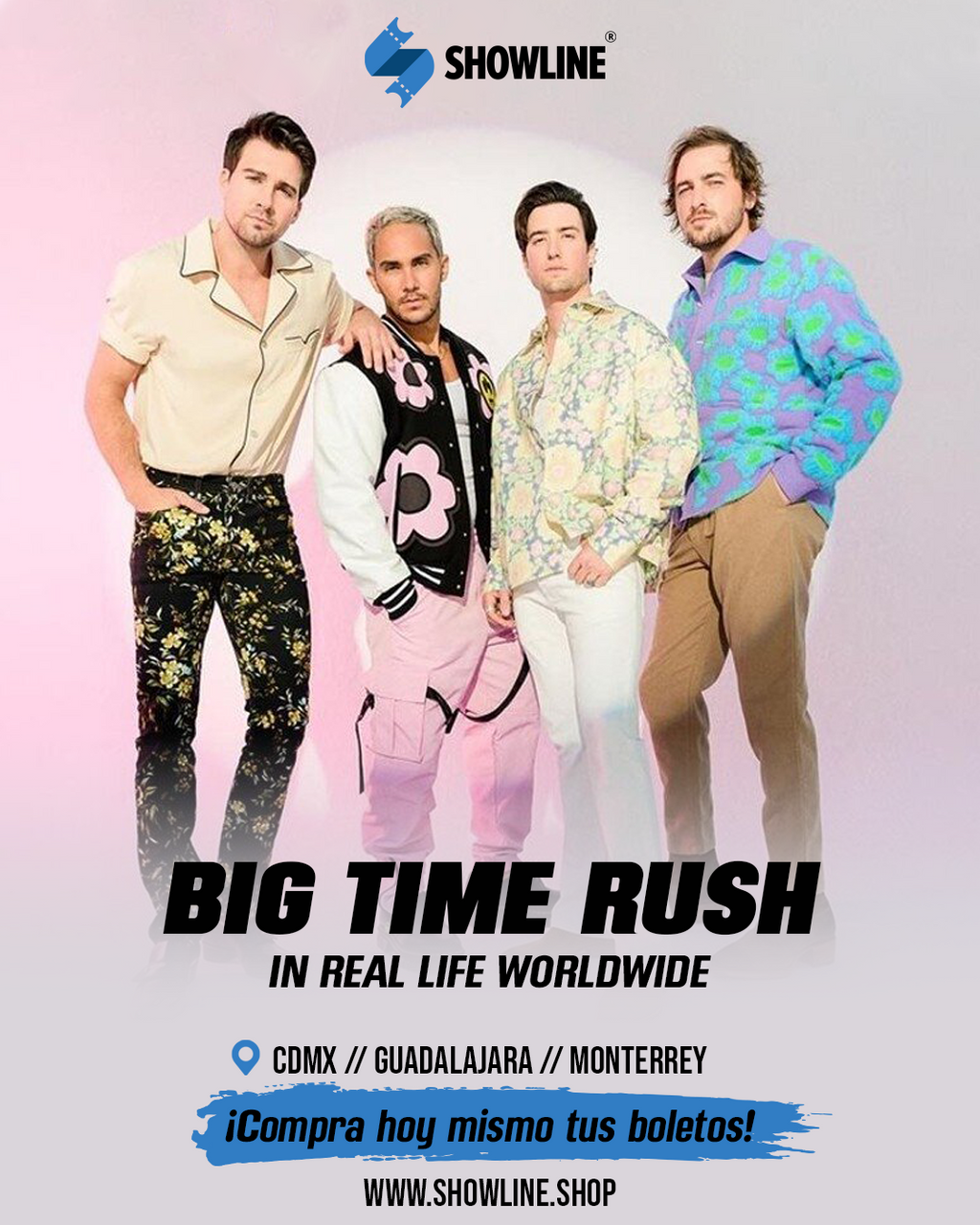 BIG TIME RUSH "IN REAL LIFE WORLDWIDE" - GUADALAJARA